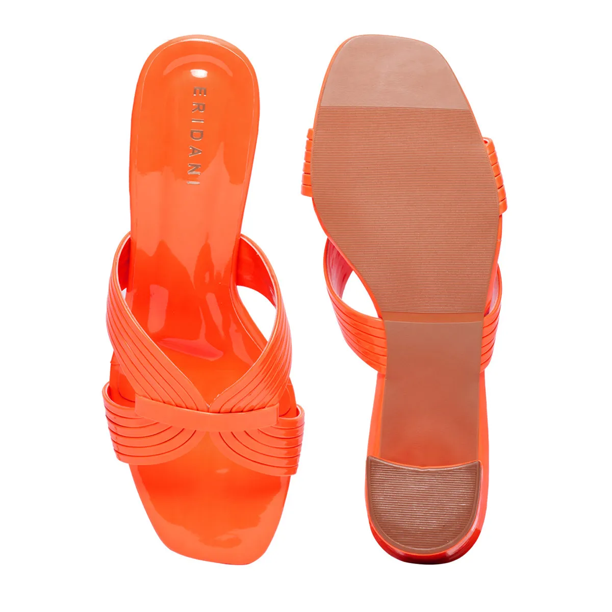 Mimosa Patent Block Heels