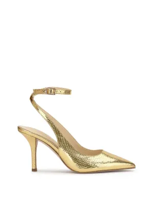 Miriale Pump in Gold
