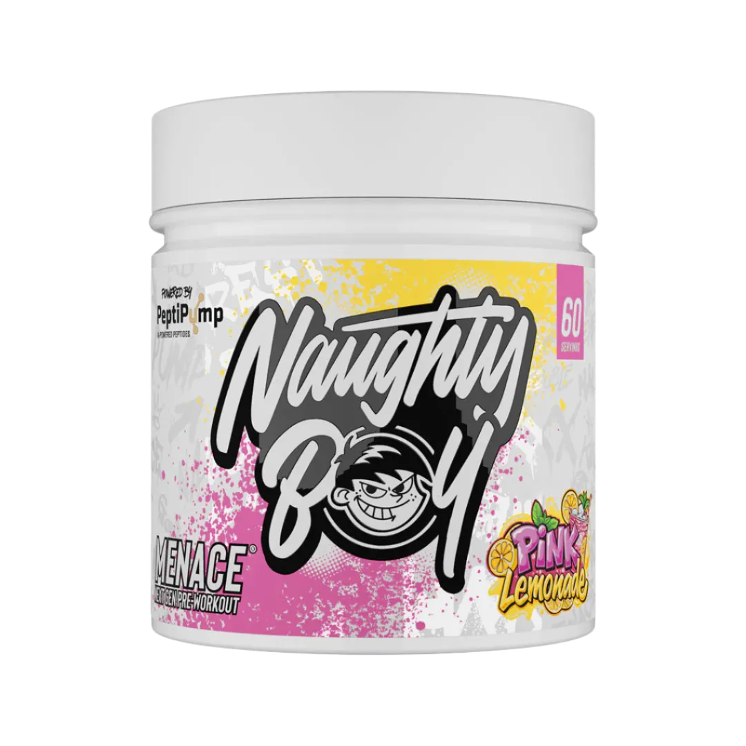 Naughty Boy Menace V2 420g | AI-Powered Peptides for Ultimate Pumps & Performance