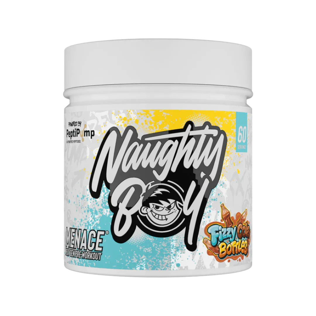 Naughty Boy Menace V2 420g | AI-Powered Peptides for Ultimate Pumps & Performance