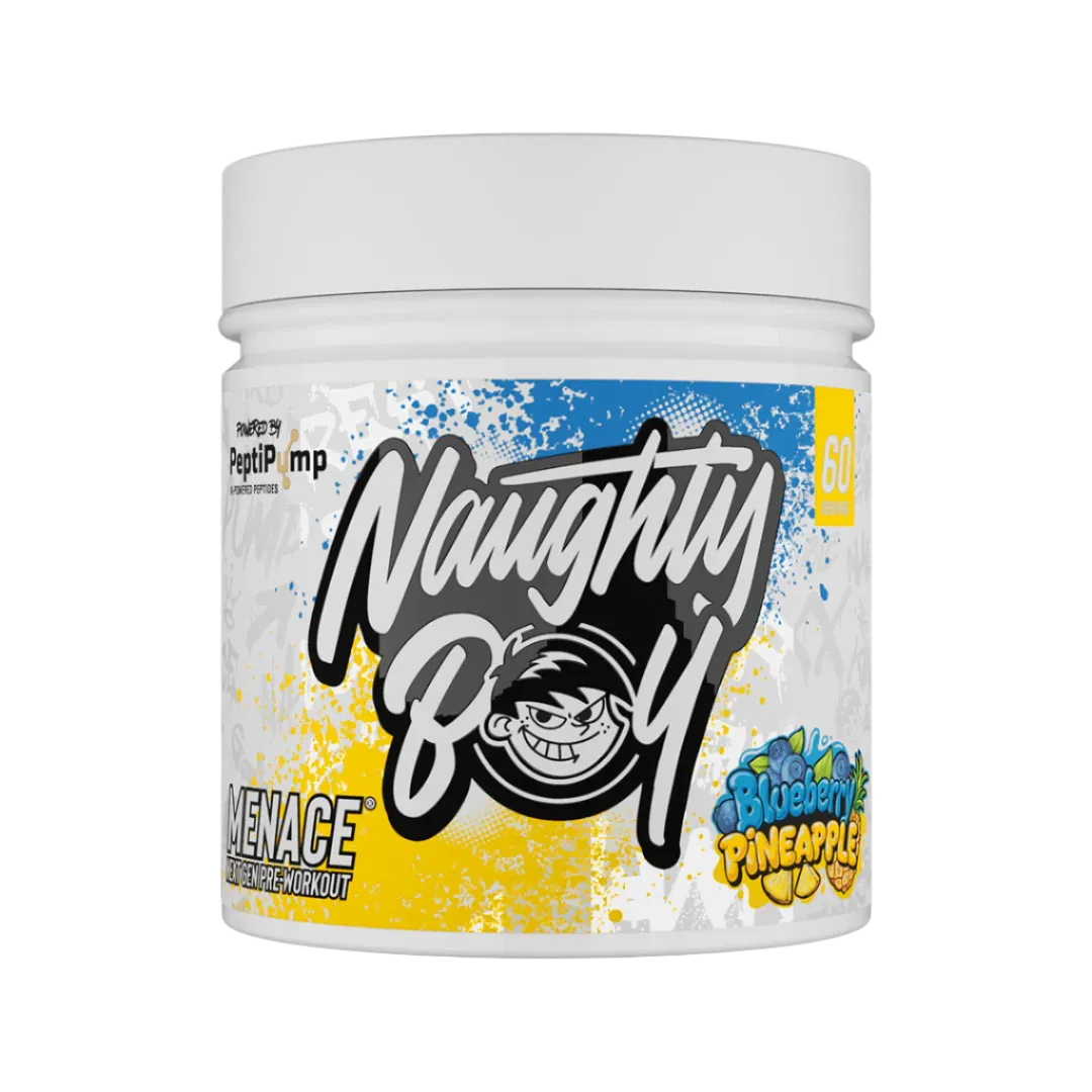 Naughty Boy Menace V2 420g | AI-Powered Peptides for Ultimate Pumps & Performance
