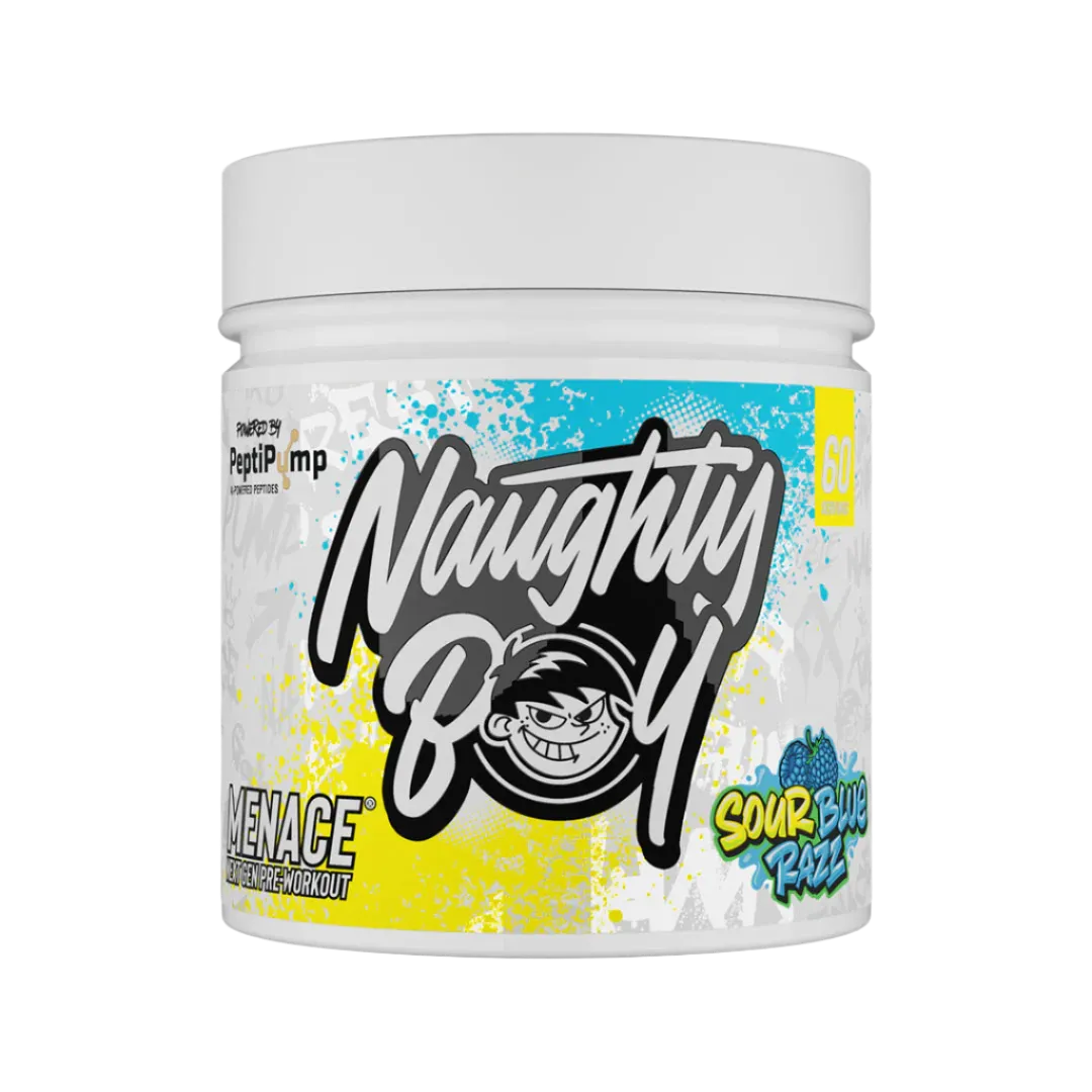 Naughty Boy Menace V2 420g | AI-Powered Peptides for Ultimate Pumps & Performance