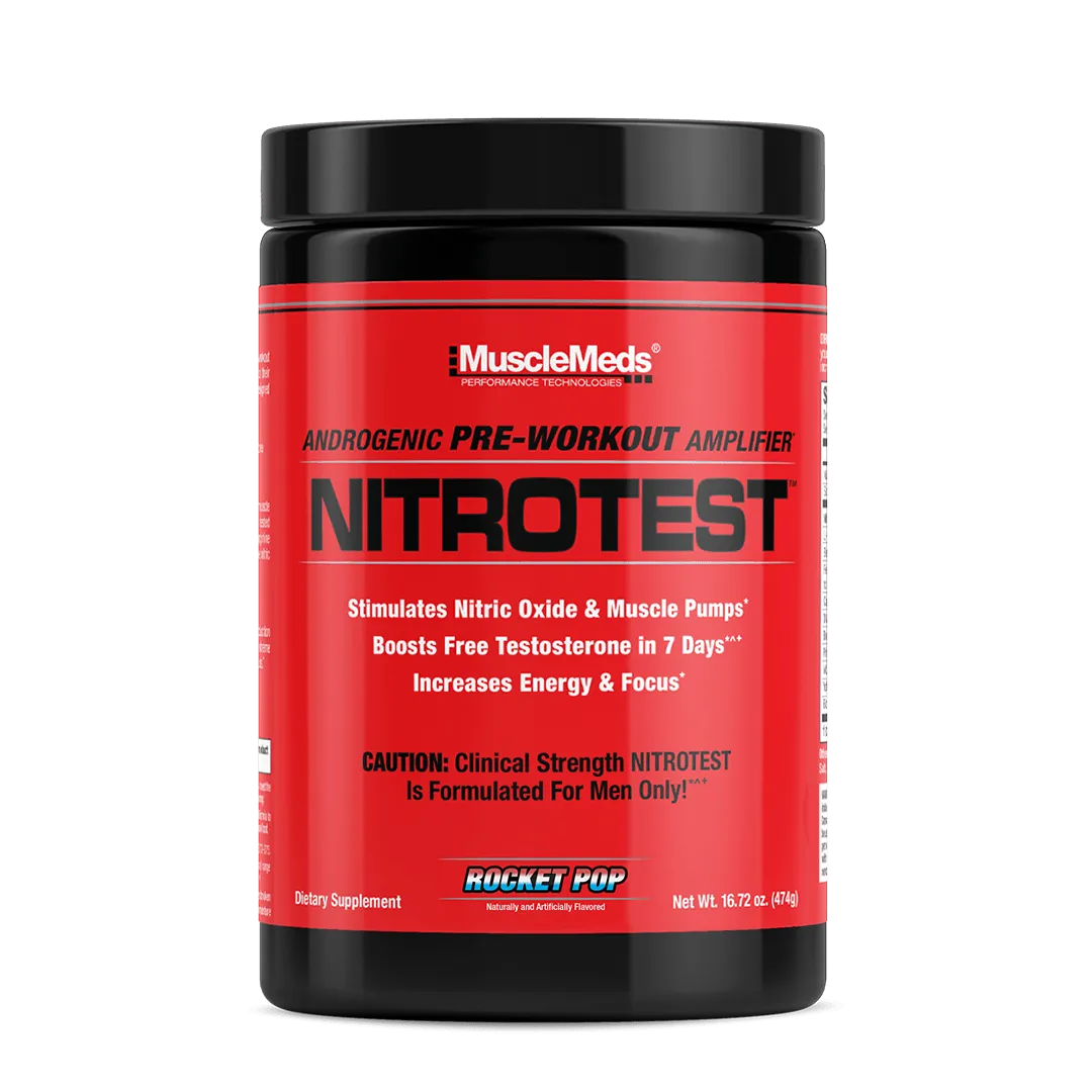 NitroTest - 2-in-1 Pre-workout   Test Booster