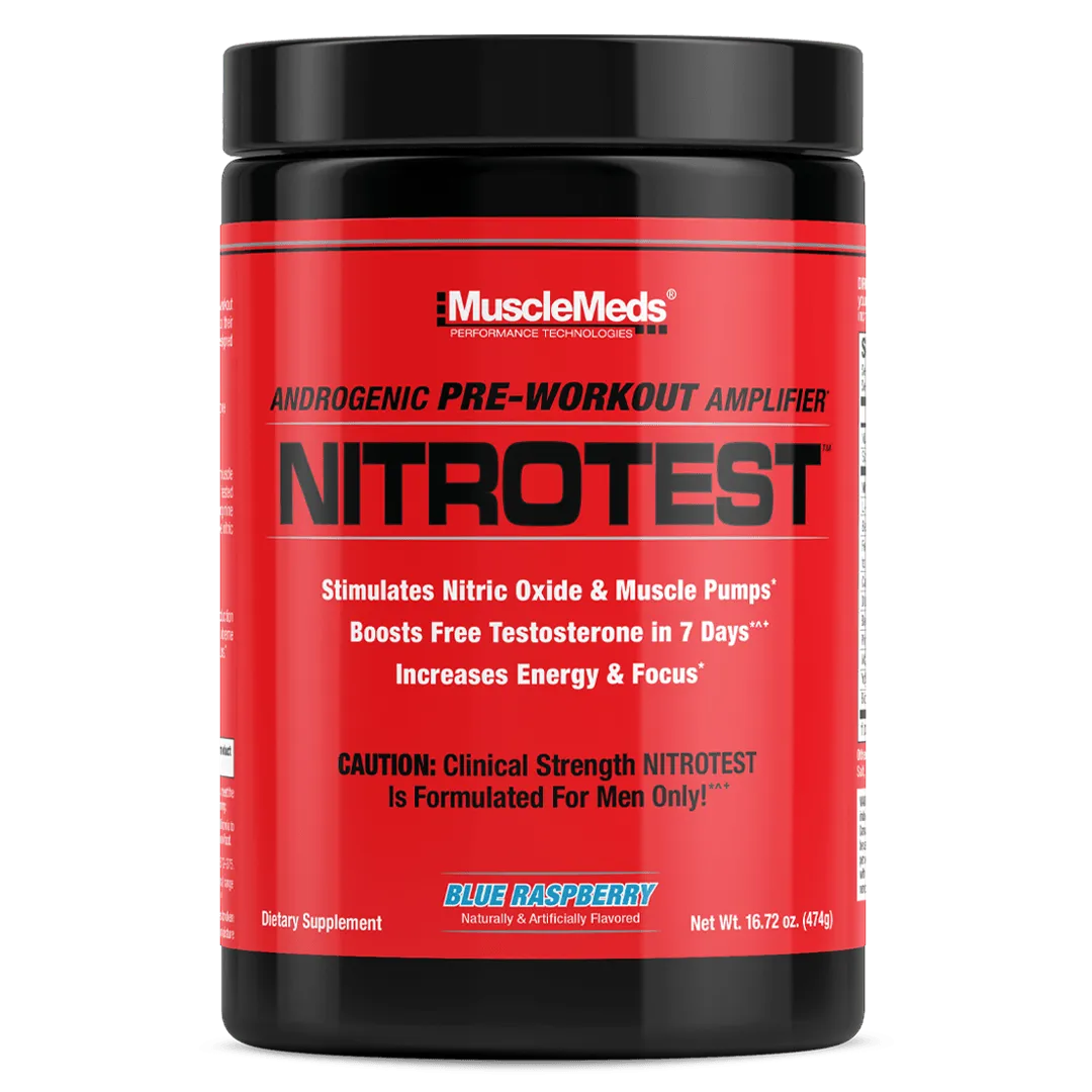 NitroTest - 2-in-1 Pre-workout   Test Booster