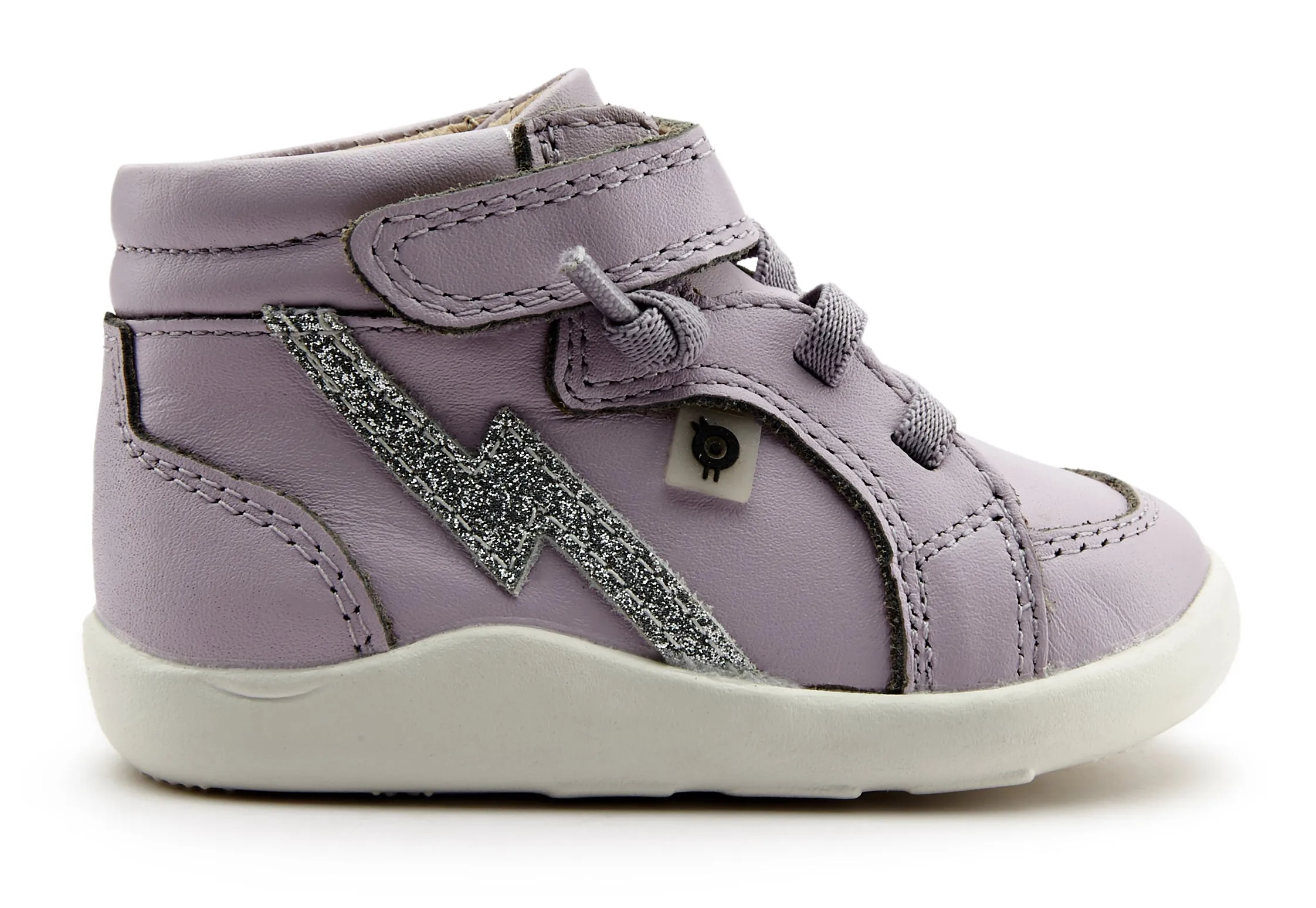 Old Soles Girl's 8018 Light The Ground Sneakers - Lilium/Glam Argent