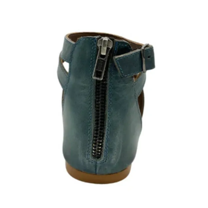 Online Exclusive | Blair Multi-strap Sandals in Teal Blue