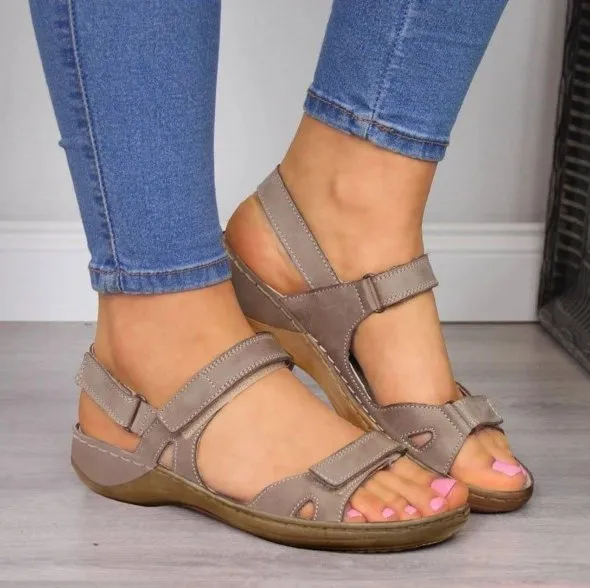 Orthopedic Hook and Loop Sandal