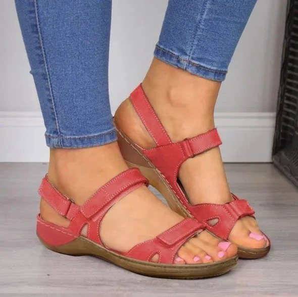 Orthopedic Hook and Loop Sandal