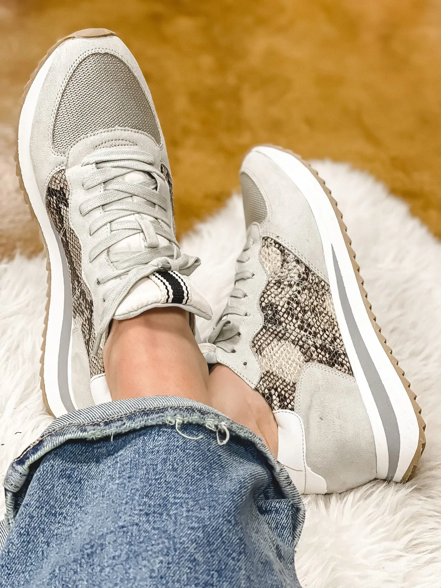 Petra Snake Sneakers