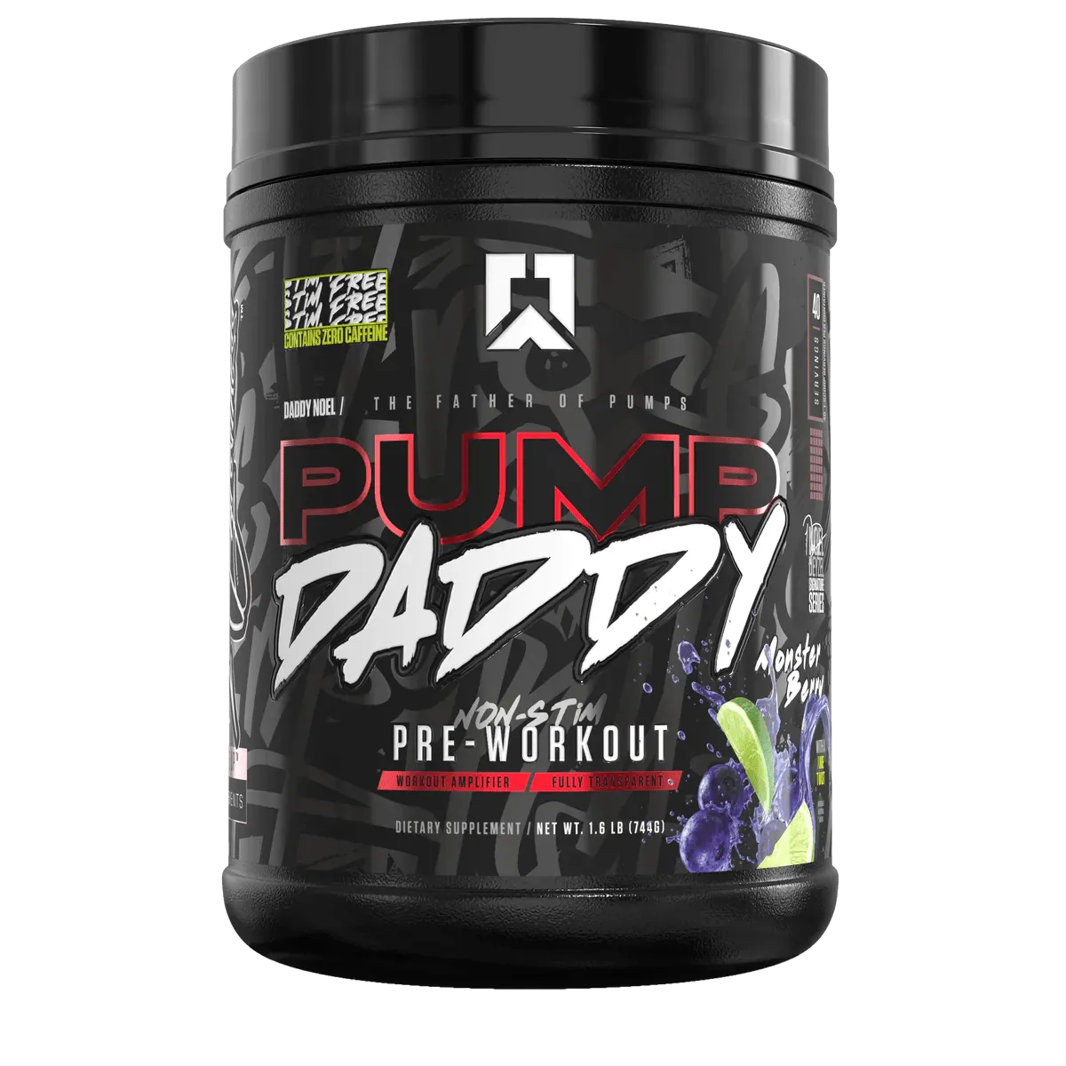 Pump Daddy V2 Non -Stimulant Pre-Workout - 744g