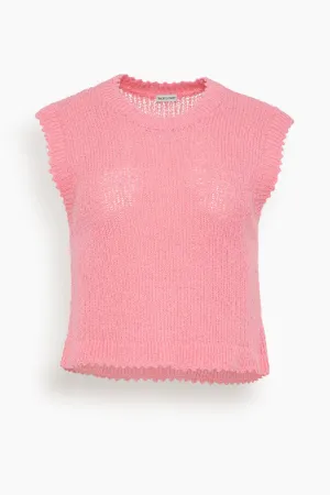 Relent Top in Neon Pink