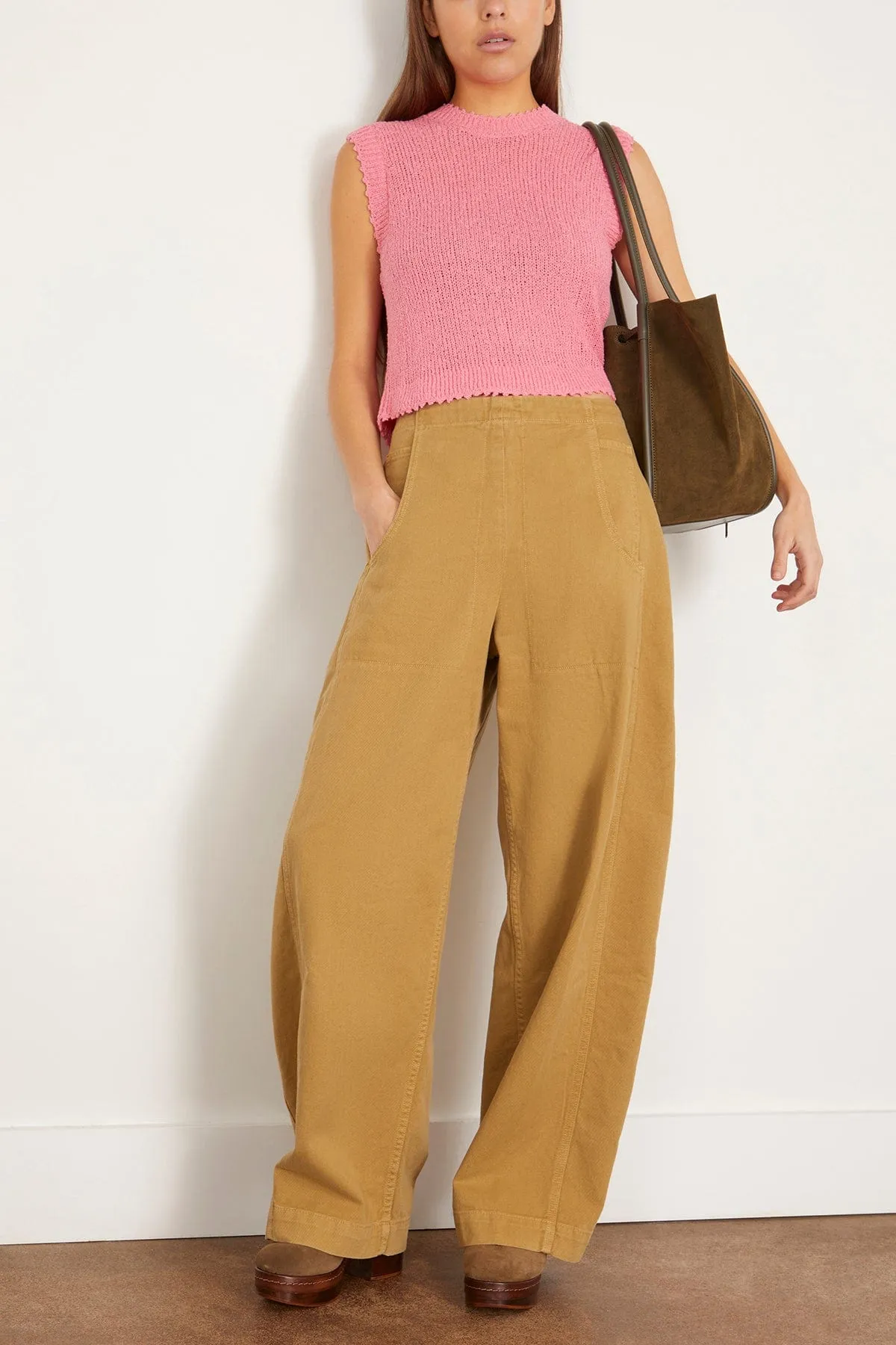 Relent Top in Neon Pink