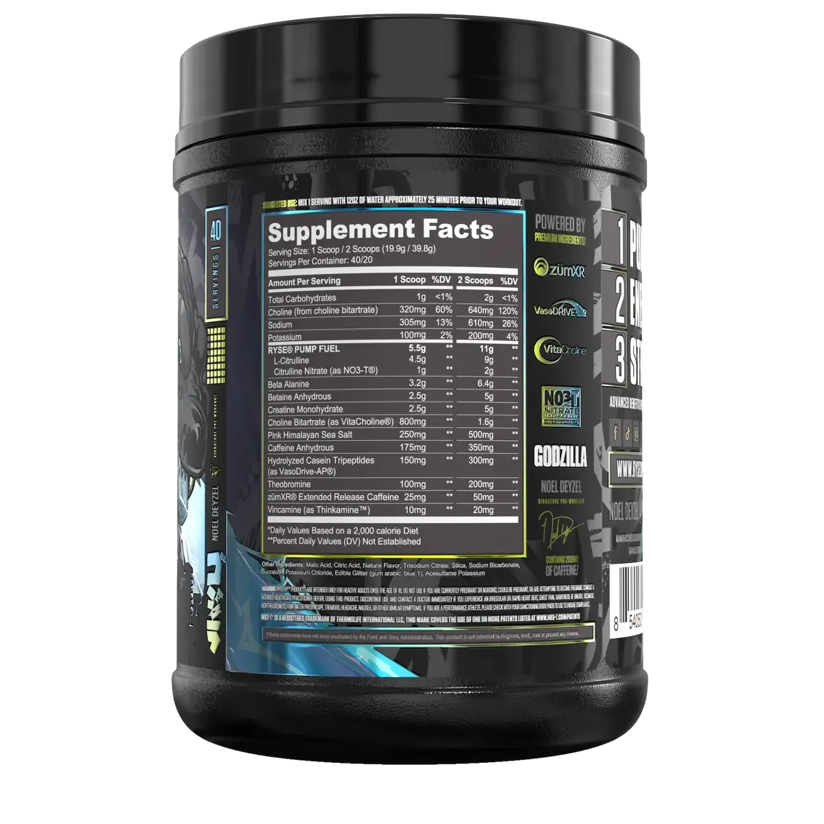 Ryse Signature Series Godzilla Pre-Workout