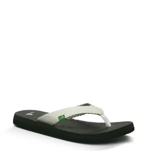Sanuk Women's Yoga Mat Flip Flop - White SWS2908