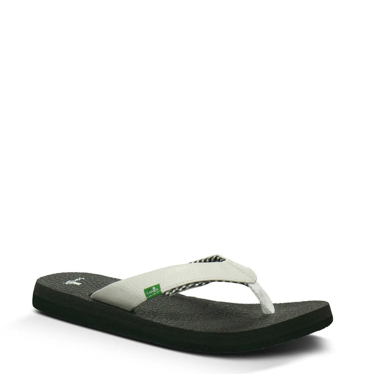 Sanuk Women's Yoga Mat Flip Flop - White SWS2908