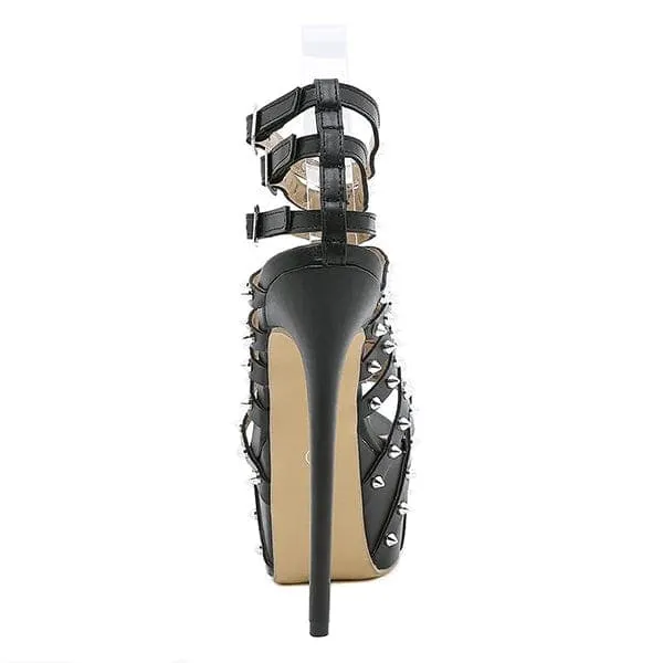 Simona Gladiator High Sandals