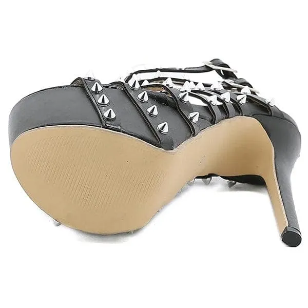 Simona Gladiator High Sandals
