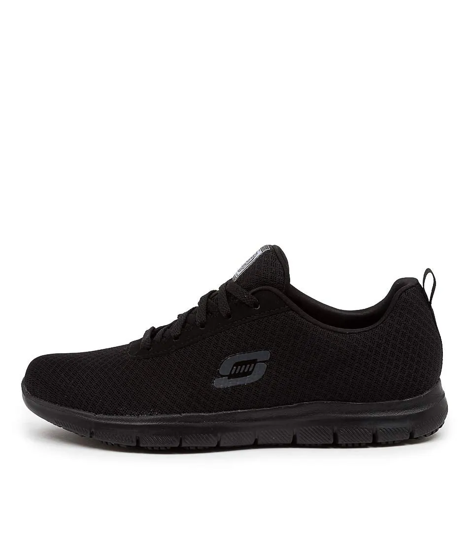 Skechers Women's Ghenter Bronaugh Work Shoe, Black, 10