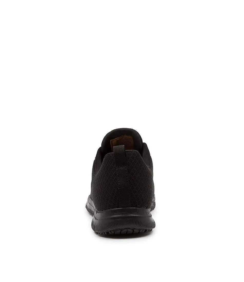 Skechers Women's Ghenter Bronaugh Work Shoe, Black, 10