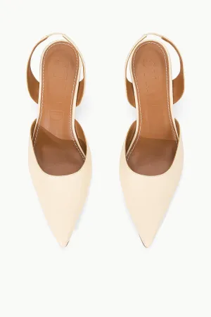 Staud - Sebastian Slingback Cream