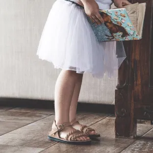The Chica Bohemia Girl's Leather Sandal