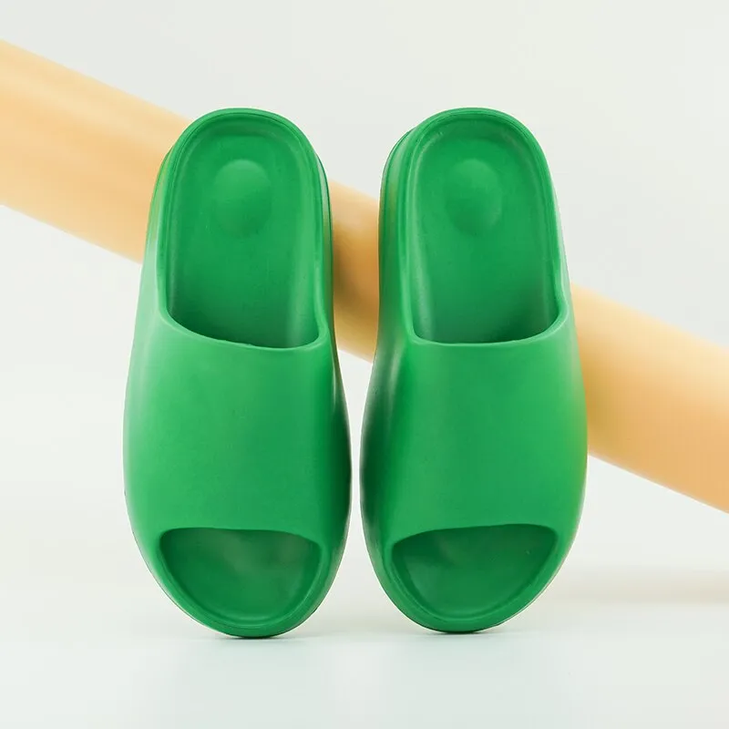 The Trendy Color Cloud Sandals