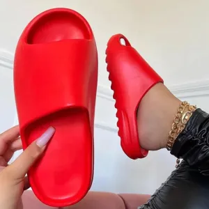 The Trendy Color Cloud Sandals