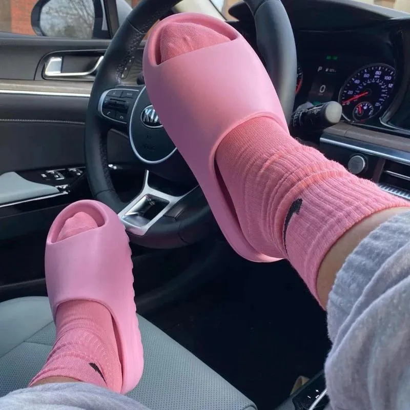 The Trendy Color Cloud Sandals