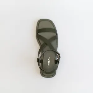 Unreal Women Flatform X-Over Sandal _ 150681