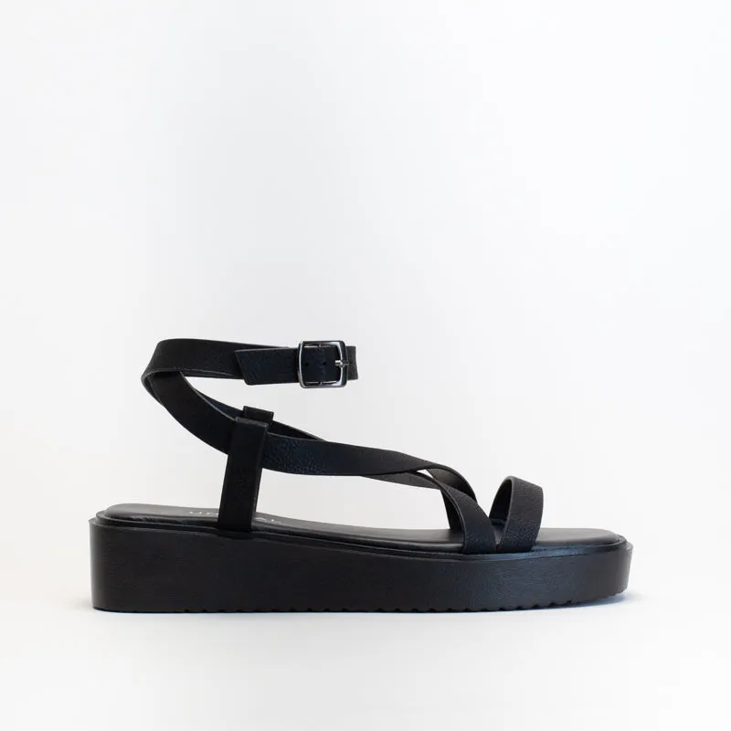 Unreal Women Flatform X-Over Sandal _ 150681