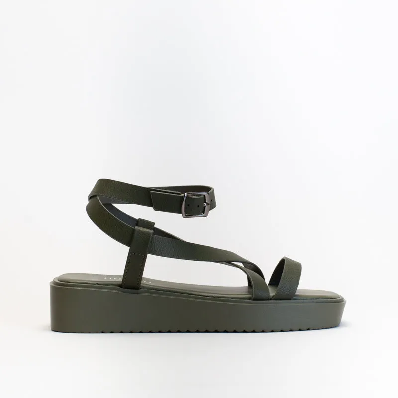 Unreal Women Flatform X-Over Sandal _ 150681
