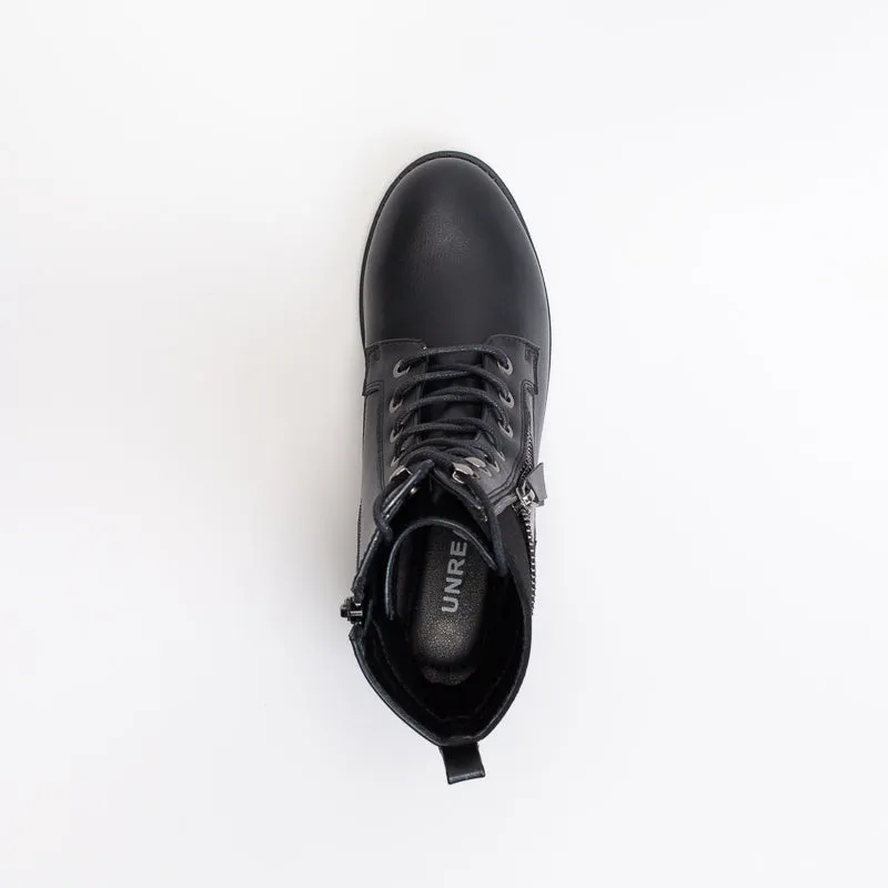 Unreal Women Zip  Military Boot _ 146886