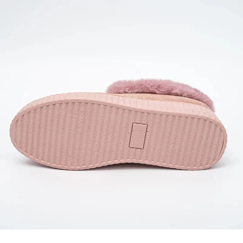 Warm Moccasin Slipper Boots