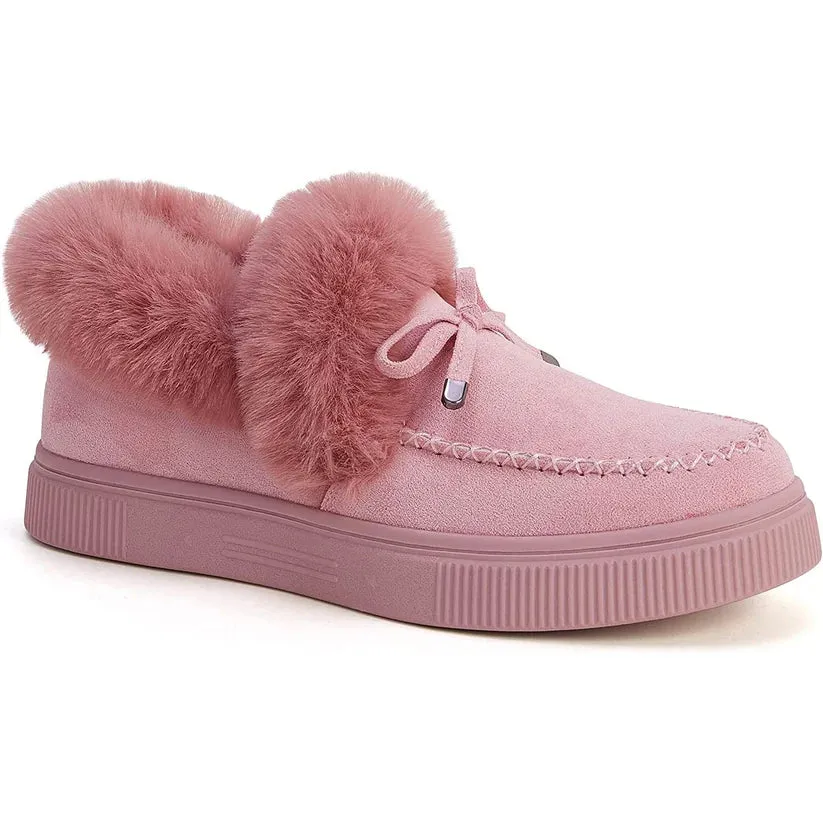 Warm Moccasin Slipper Boots