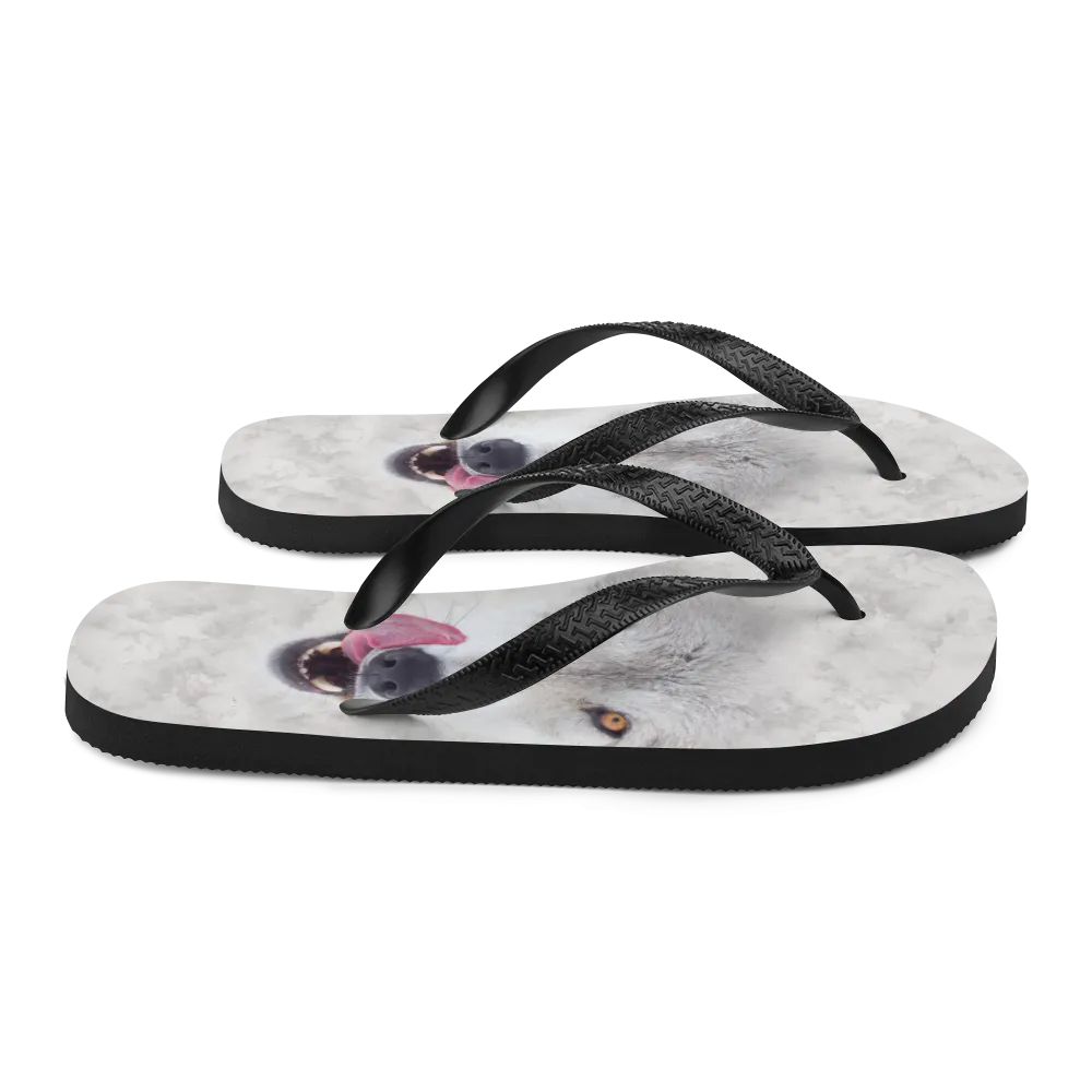 Wolf Flip-Flops
