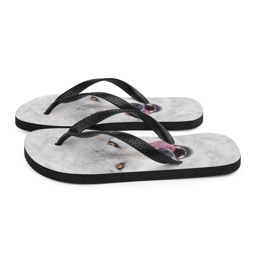 Wolf Flip-Flops