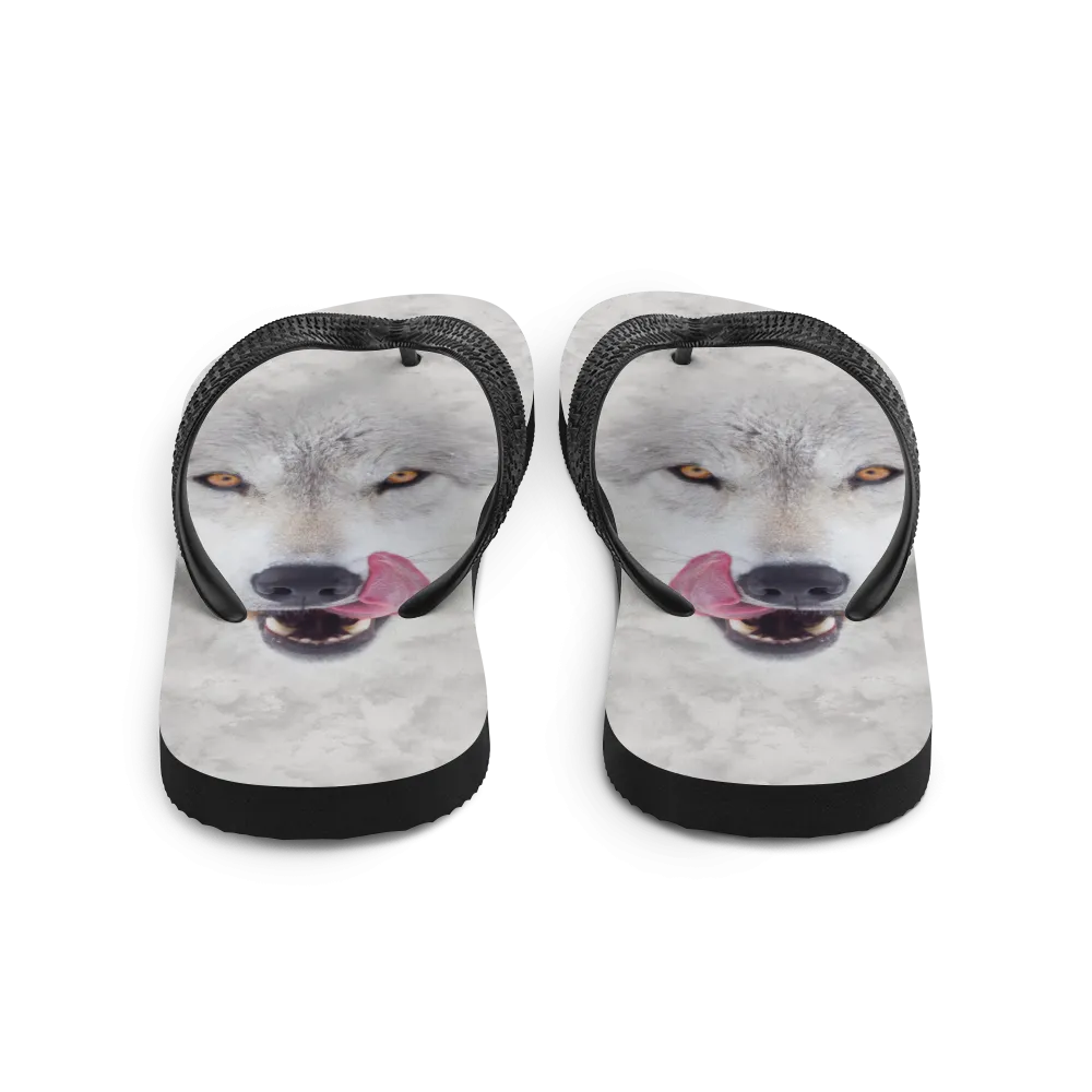 Wolf Flip-Flops