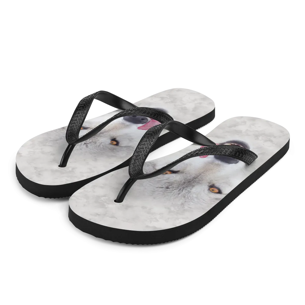 Wolf Flip-Flops