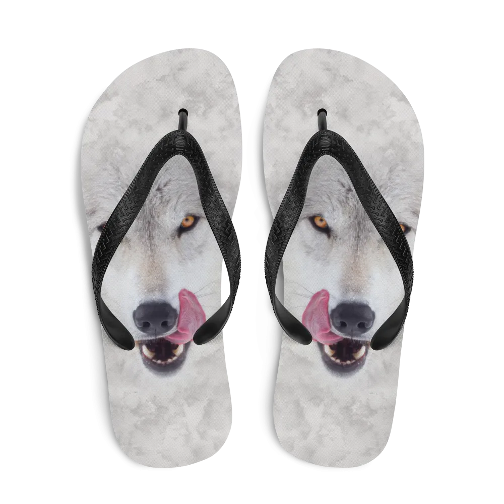Wolf Flip-Flops