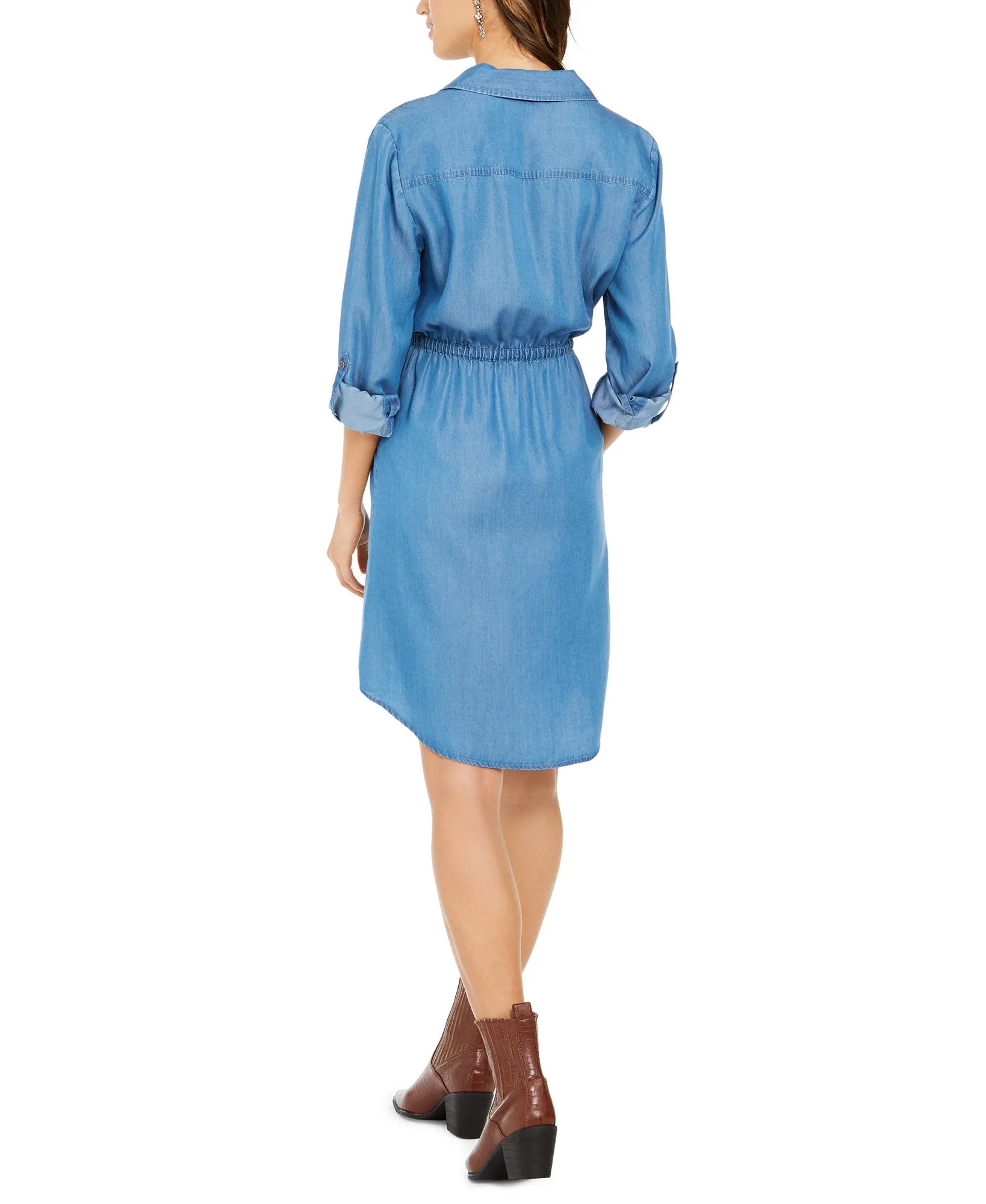 Woven Utility Dress