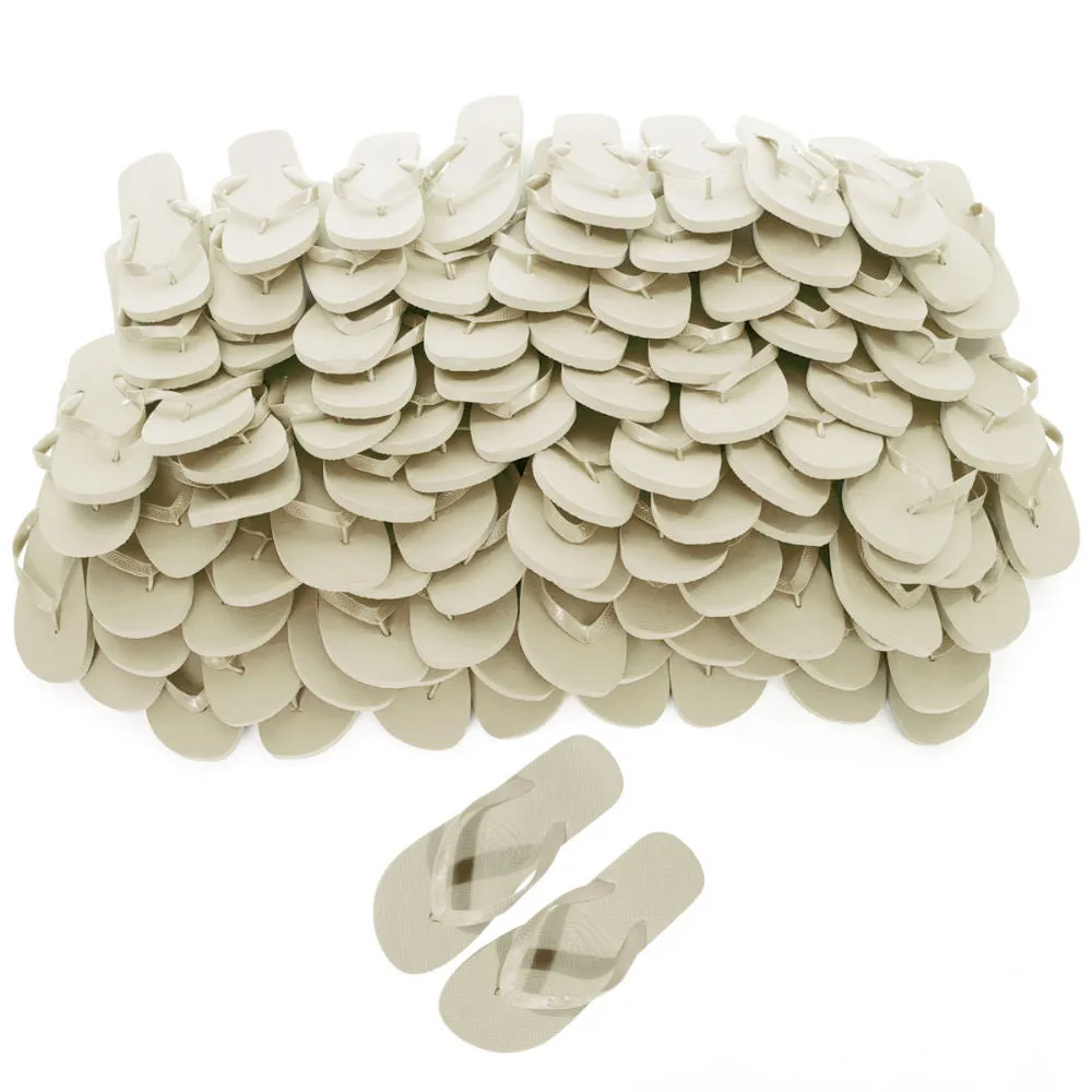 Zohula Originals Cream Flip Flops - Bulk Buy - 10-100 Pairs